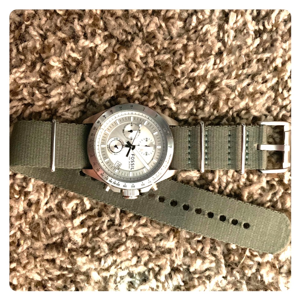 Fossil Men’s Decker Quartz Stainless Steel Watch